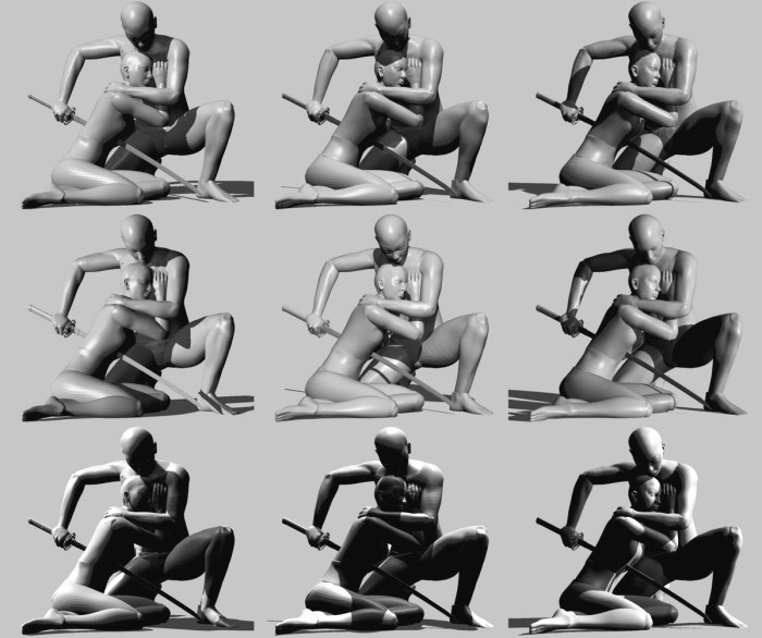The most popular poses in bed