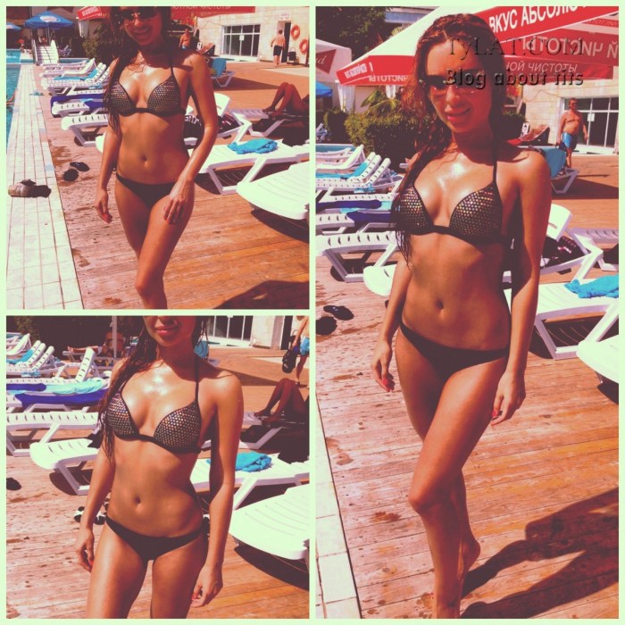 Stefania Maryana in a swimsuit