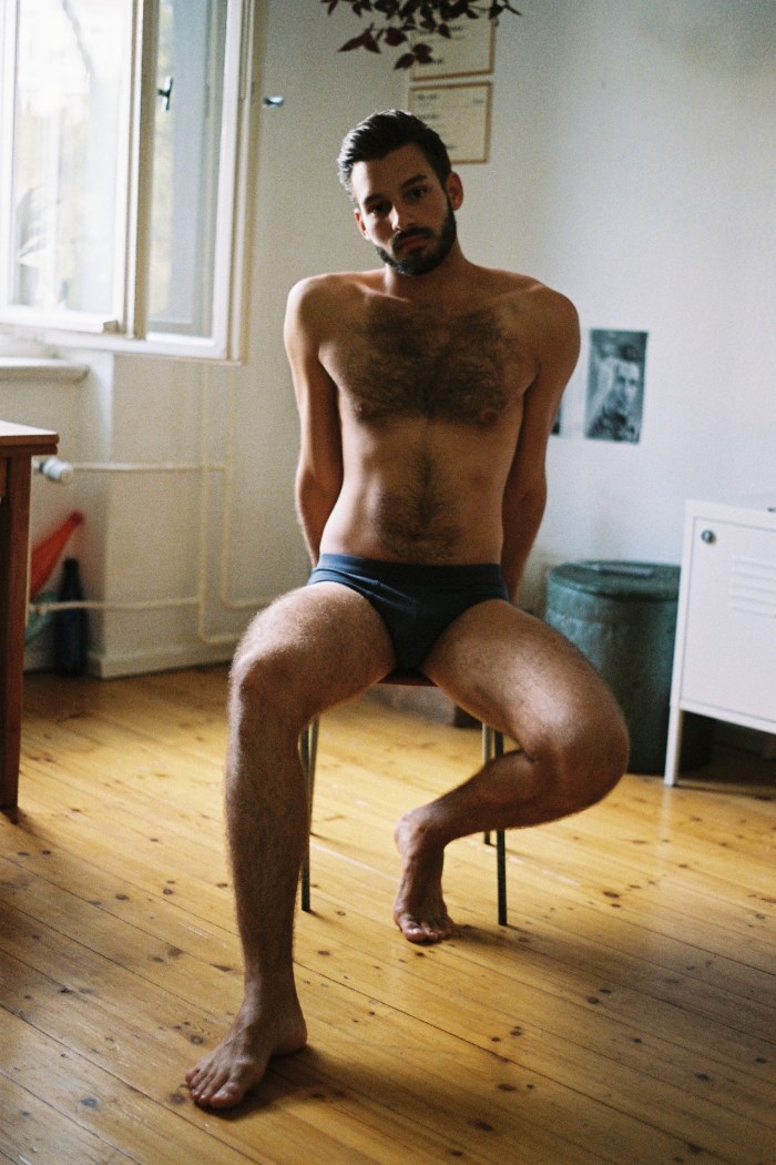 Grey Sweatpants Bulge