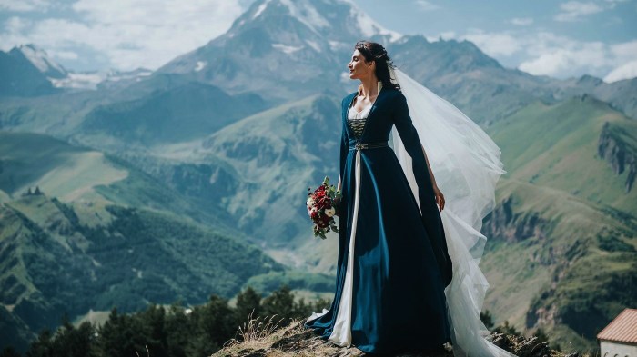 The wedding of Gergeti