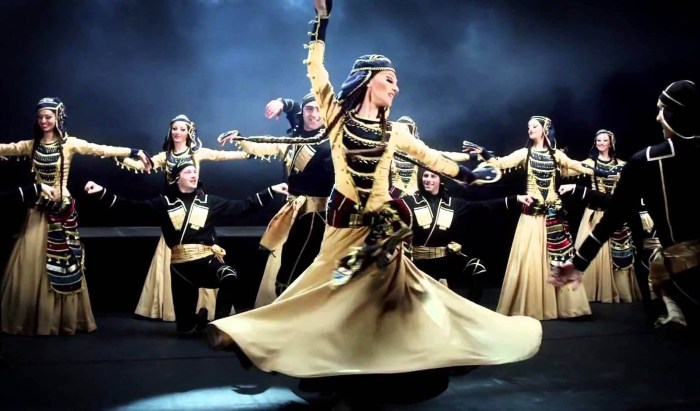 Georgian dance Acharuli