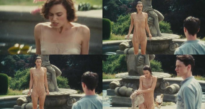 Kira Knightley (Pirates of the Caribbean) Naked scene