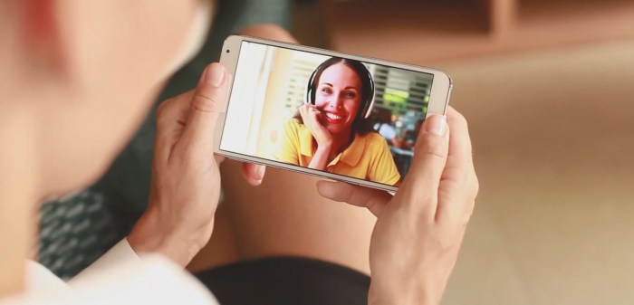 Girl in shock with a phone