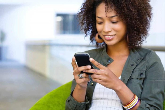 A man with a phone in his hand