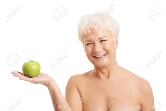 Beautiful naked 60 year old women