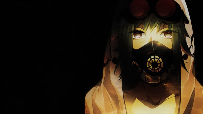Stalker 2 people in a gas mask