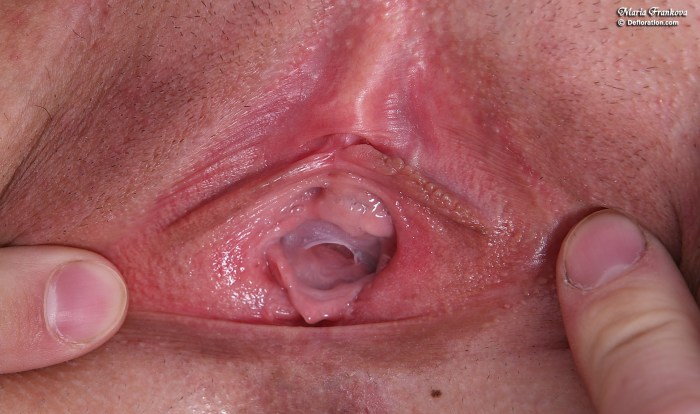 Naked women close -up