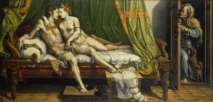 Erotic gift to her husband