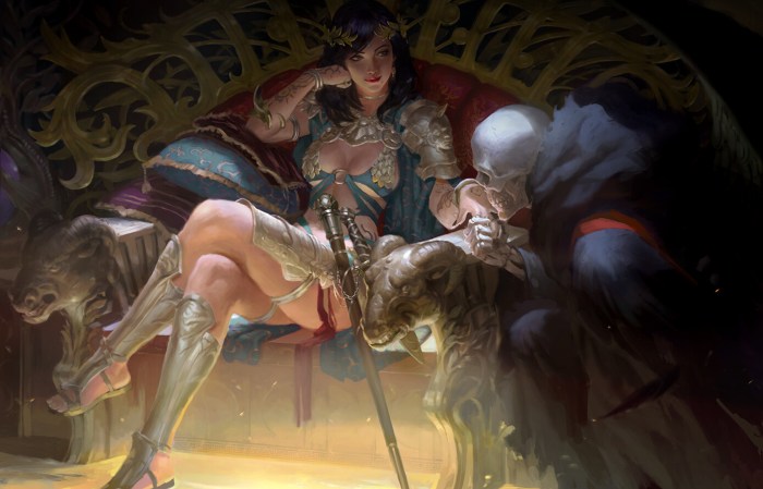 Elf on the throne