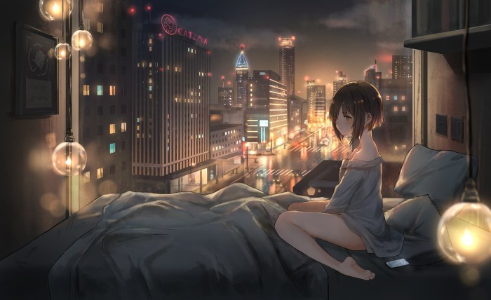 Beautiful girls in bed