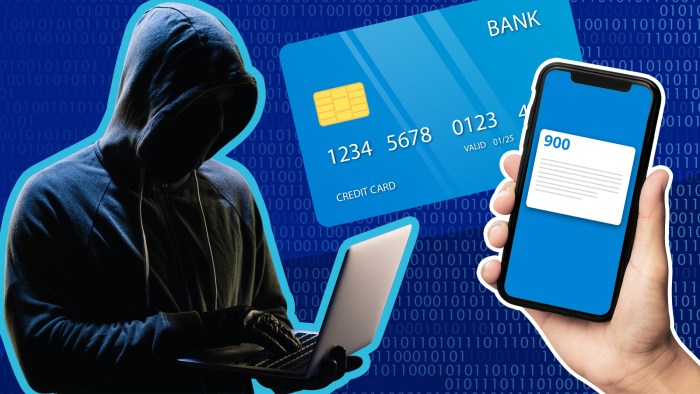 Telephone fraud with bank cards
