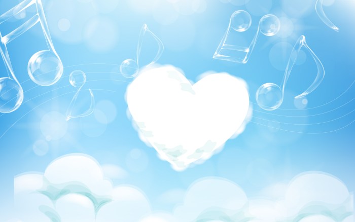 Musical background for presentation