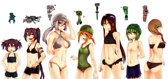 Forms of female panties