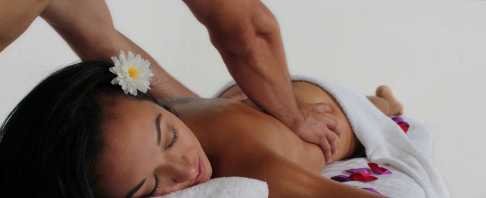 Massage for the husband