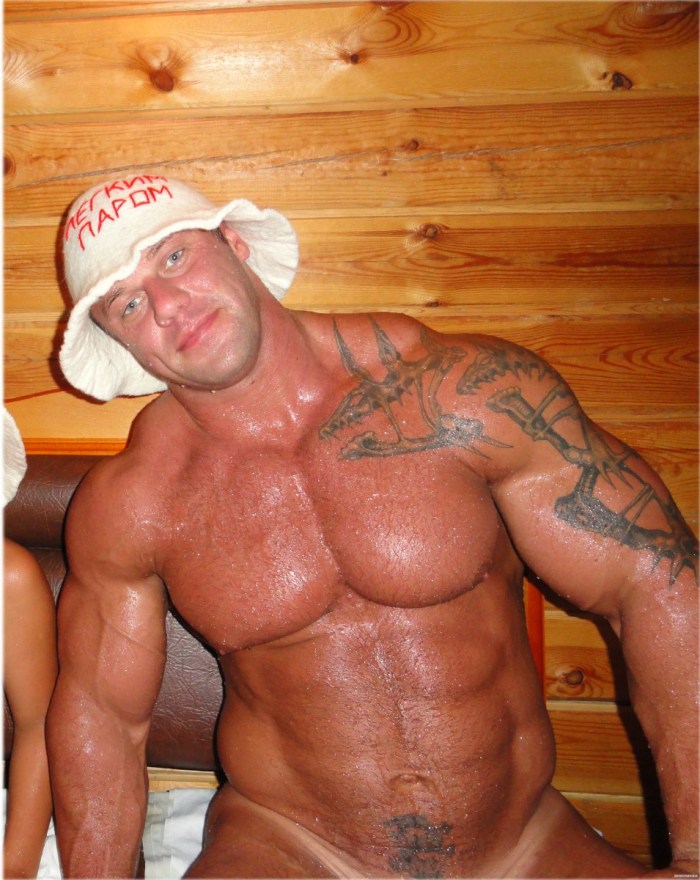 Bodybuilder Mikhail Sidorychev