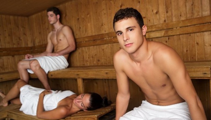 Boys in the bath
