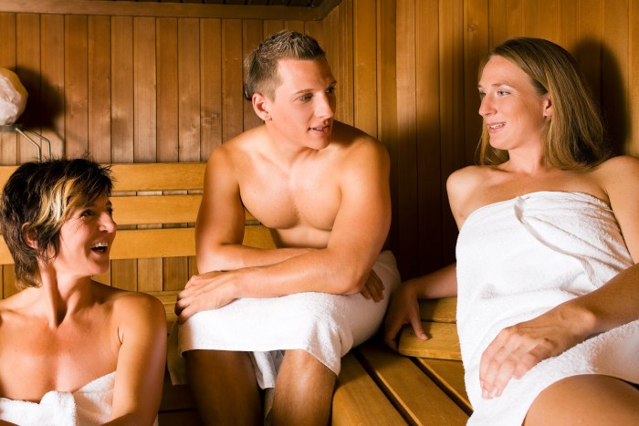 Romantic in the bathroom