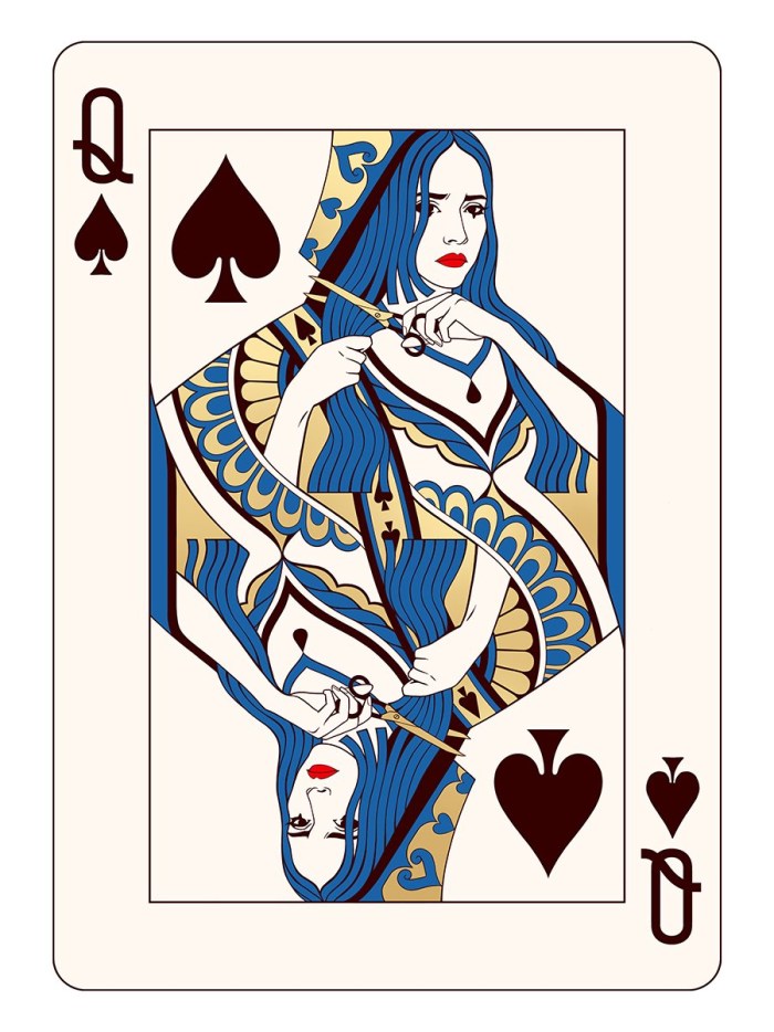 Retro Erotic playing cards