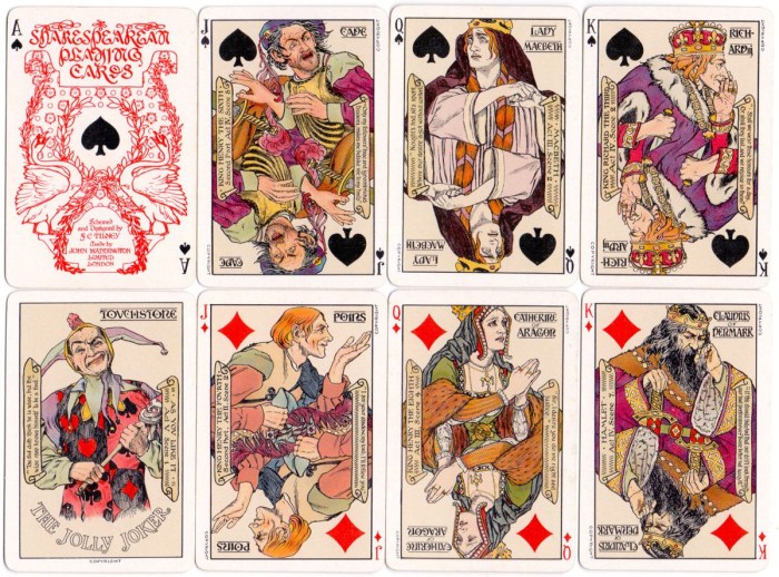 Vintage playing porn cards