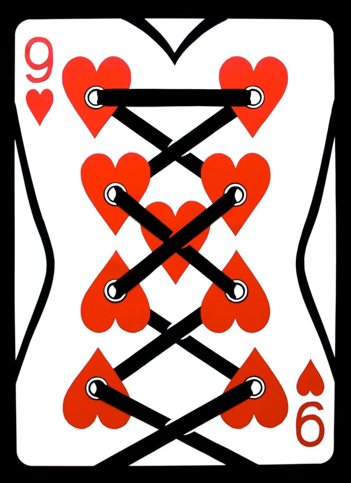 Erotic gaming cards