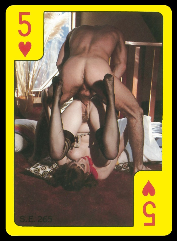 Playing Porn Cards 90s