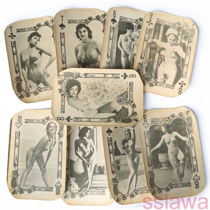 Retro playing cards