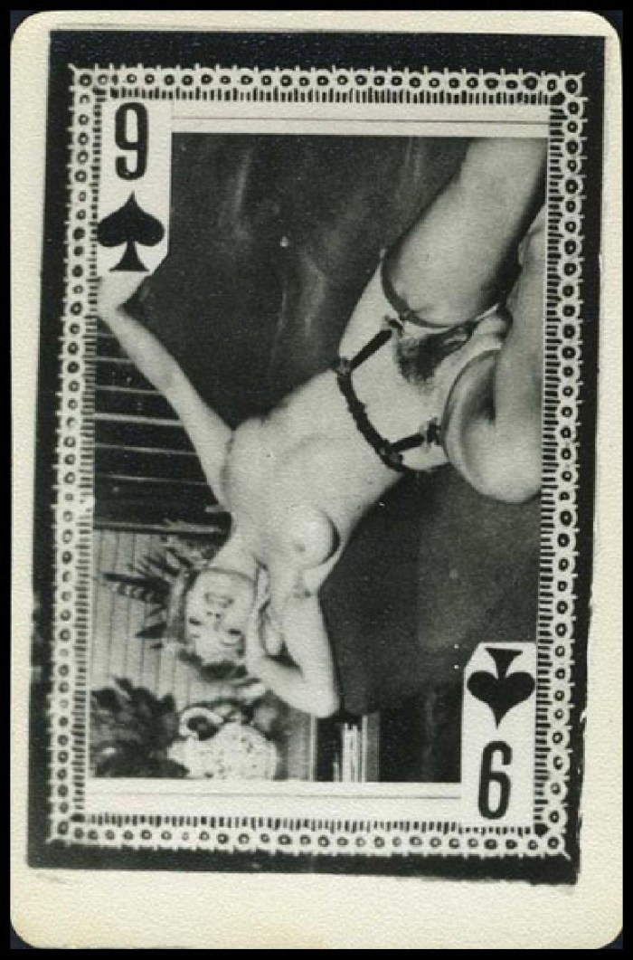 Retro cards anal pornographic