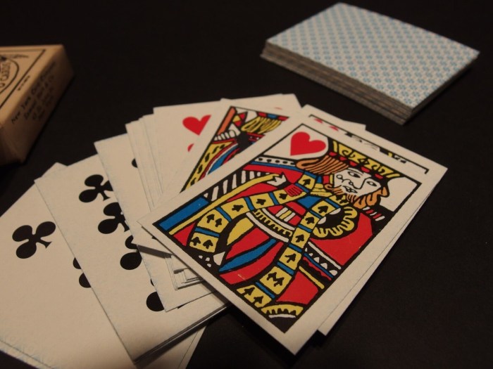 Pornographic playing cards