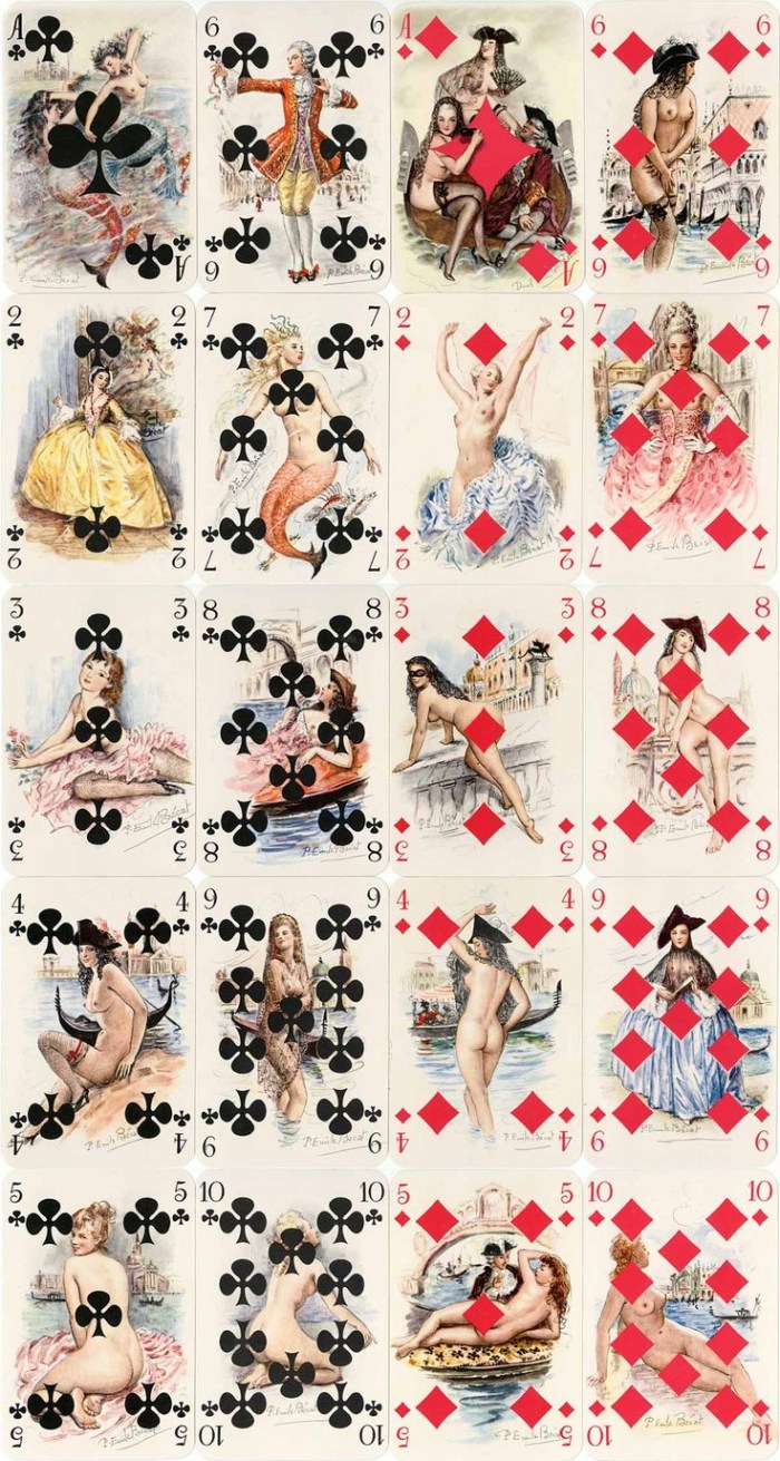 Old pornographic cards