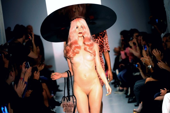 Hussein Chalaian Naked Fashion
