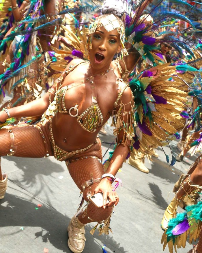 Butts on the Brazilian carnival naked