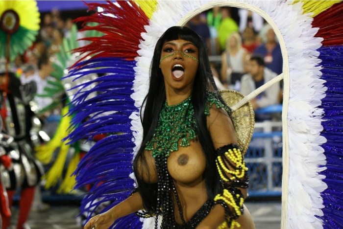 Orgies on the carnival in Brazil