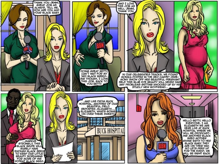 Pregnant comic book