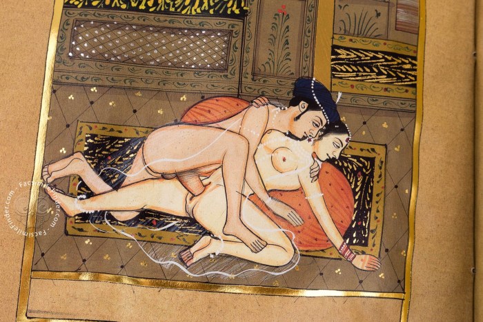 Indian pornographic painting