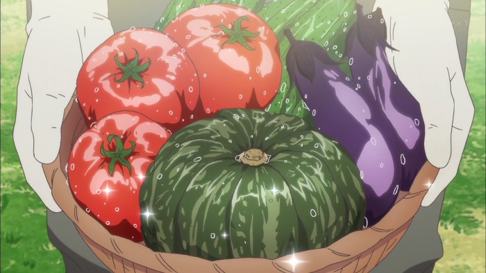 Anime vegetables