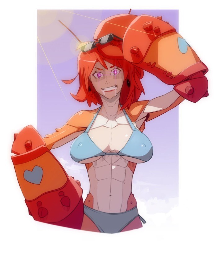 Girl crab