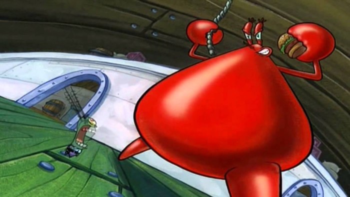 Naked Mr. Crabs