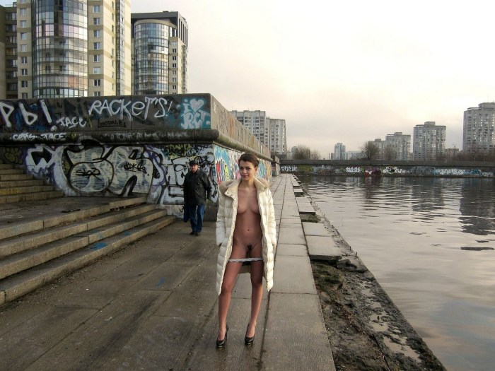 Hairy girls on the street