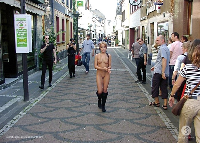 Naked on the Koktebel embankment