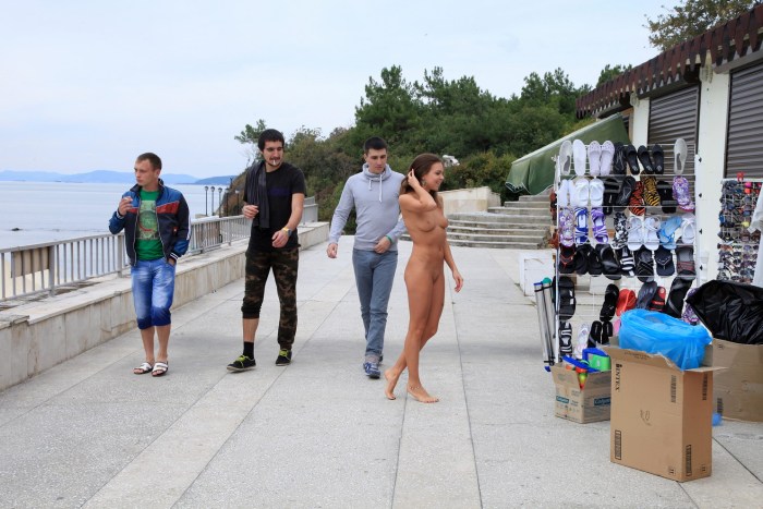 Naked on Yalta Intourist