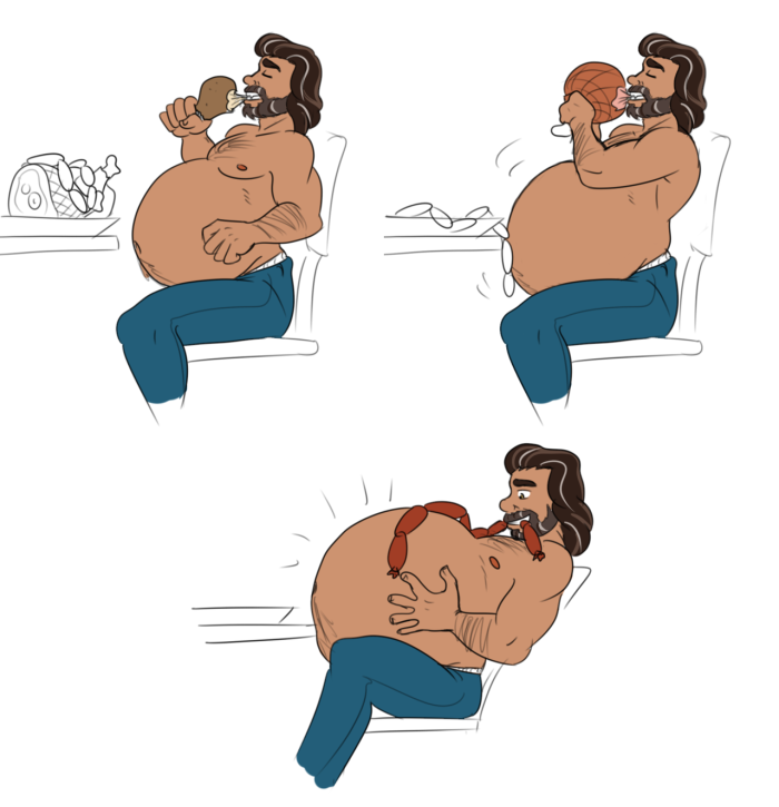 Fat Furry Weight Gain Story