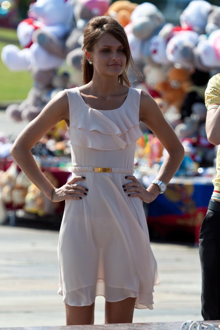 Transparent Dress Creepshot