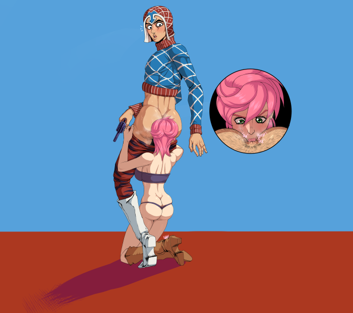 Jolin Kujo and Hermes Naked Footfes