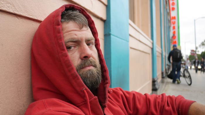 New York Streets beggars