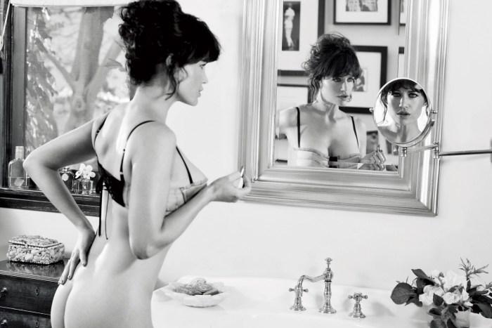 Karl Gudzhino naked in the film