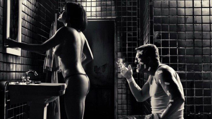 Karl Gudzhino naked in the film