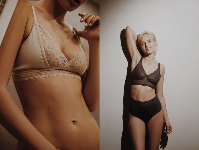 Elena Perminova in linen