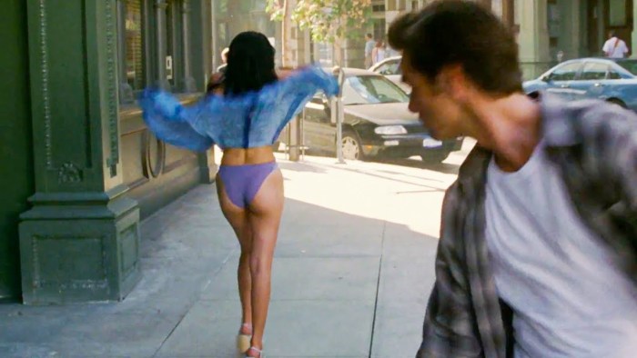 Nina North FTV on the street without panties