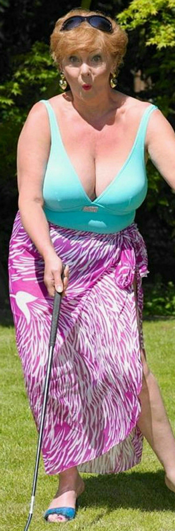 Grandmothers with large breasts