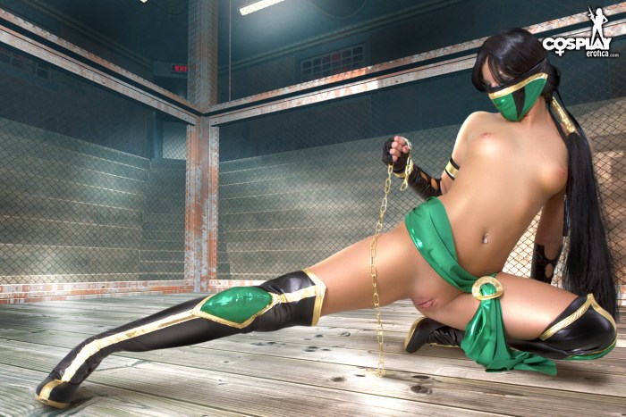 Mortal Combat Jade XXX Cosplay